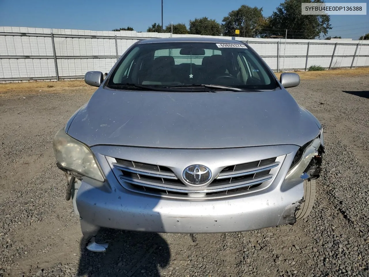 5YFBU4EE0DP136388 2013 Toyota Corolla Base