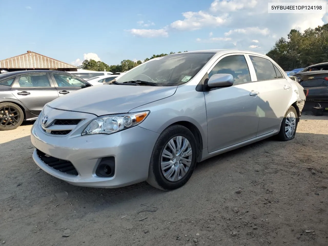 2013 Toyota Corolla Base VIN: 5YFBU4EE1DP124198 Lot: 69893774