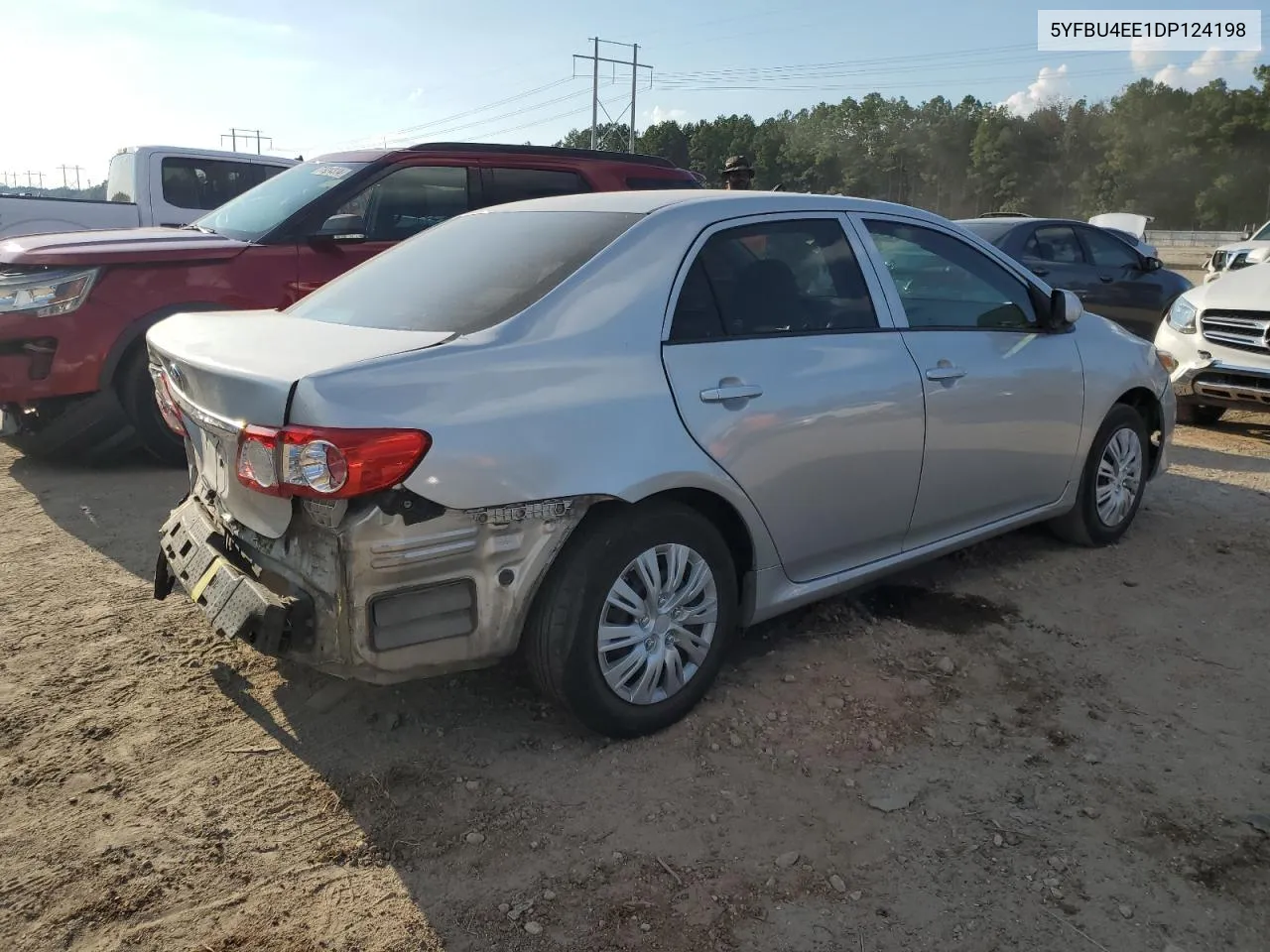 2013 Toyota Corolla Base VIN: 5YFBU4EE1DP124198 Lot: 69893774