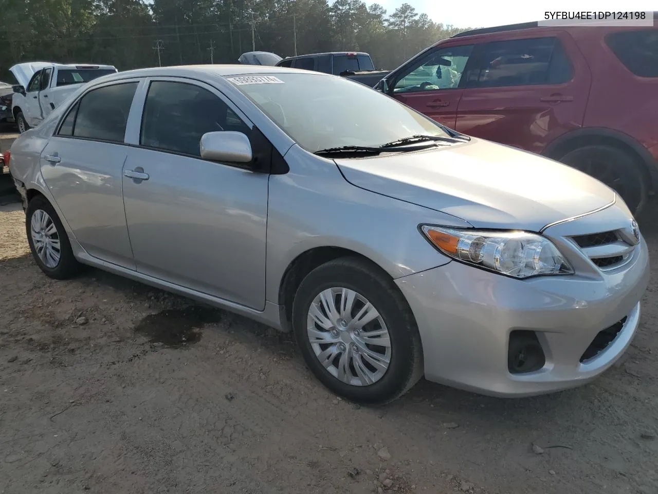 2013 Toyota Corolla Base VIN: 5YFBU4EE1DP124198 Lot: 69893774