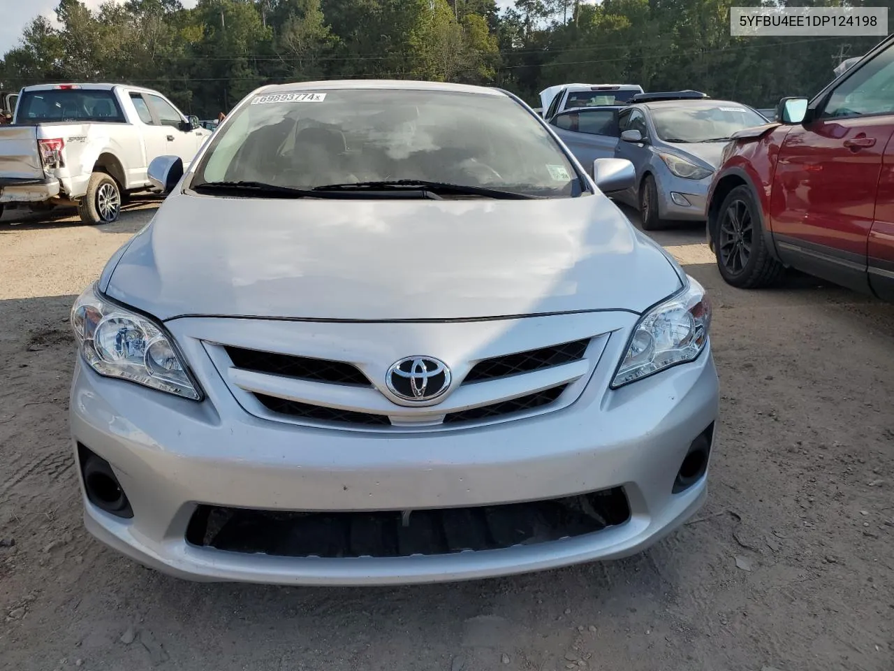 2013 Toyota Corolla Base VIN: 5YFBU4EE1DP124198 Lot: 69893774