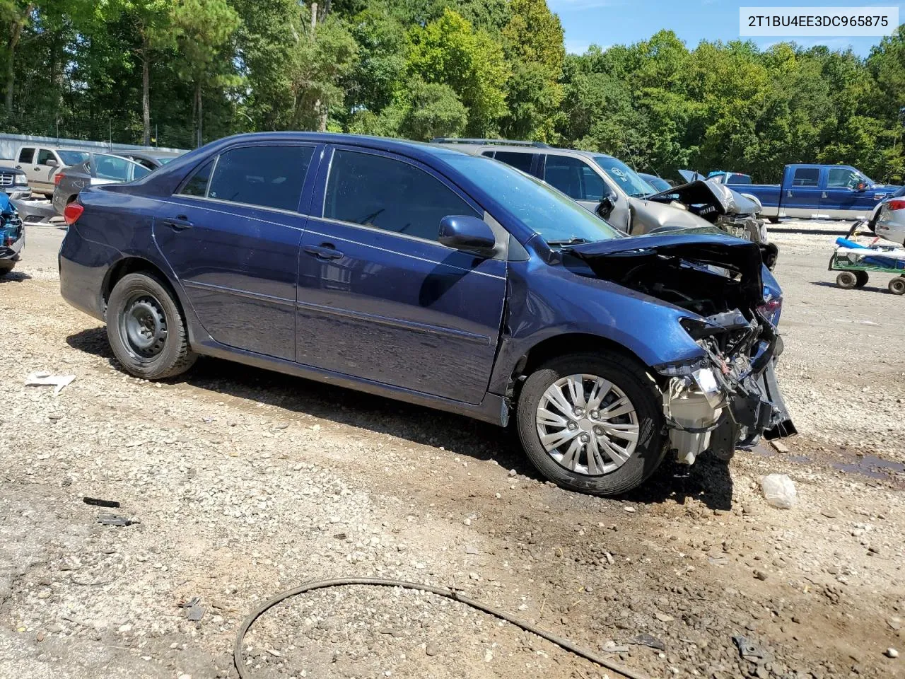 2013 Toyota Corolla Base VIN: 2T1BU4EE3DC965875 Lot: 69977714