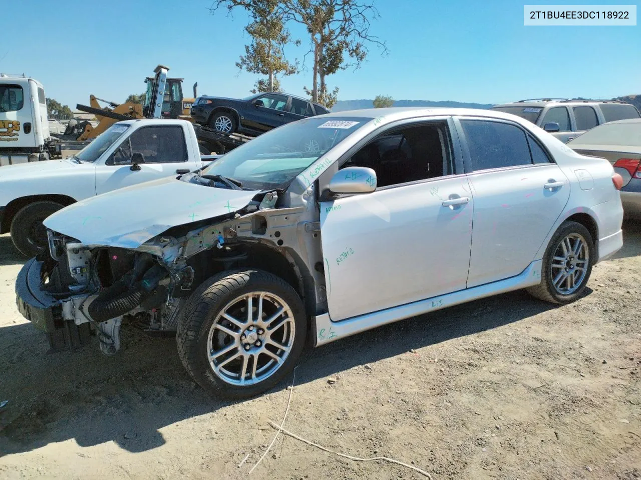 2T1BU4EE3DC118922 2013 Toyota Corolla Base