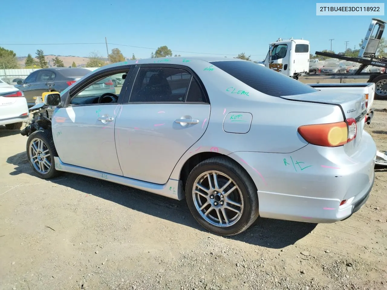 2T1BU4EE3DC118922 2013 Toyota Corolla Base