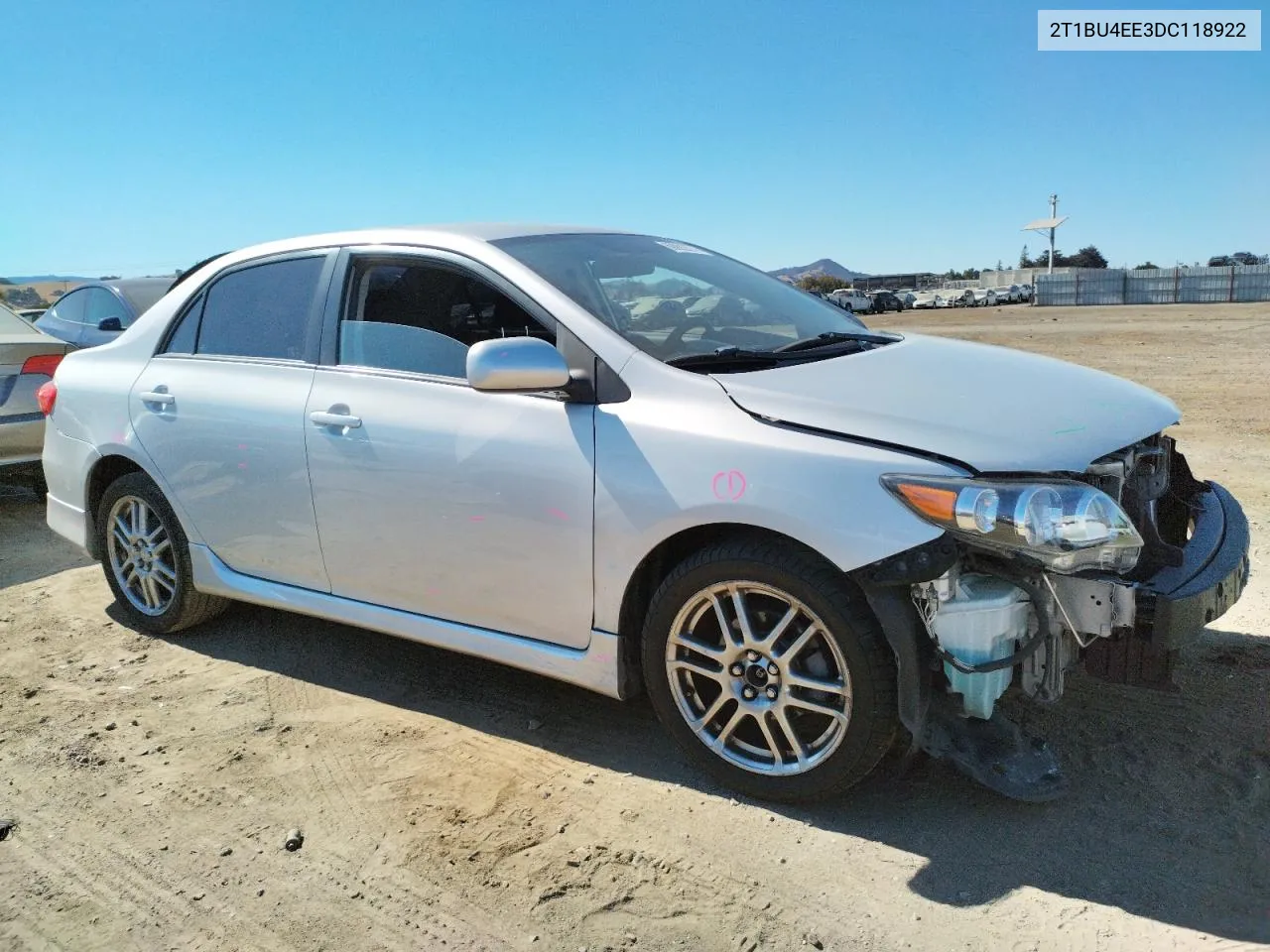 2T1BU4EE3DC118922 2013 Toyota Corolla Base