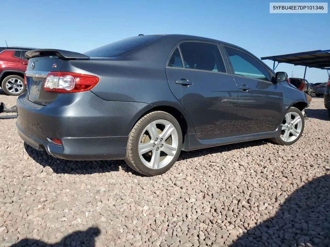 2013 Toyota Corolla Base VIN: 5YFBU4EE7DP101346 Lot: 70008184