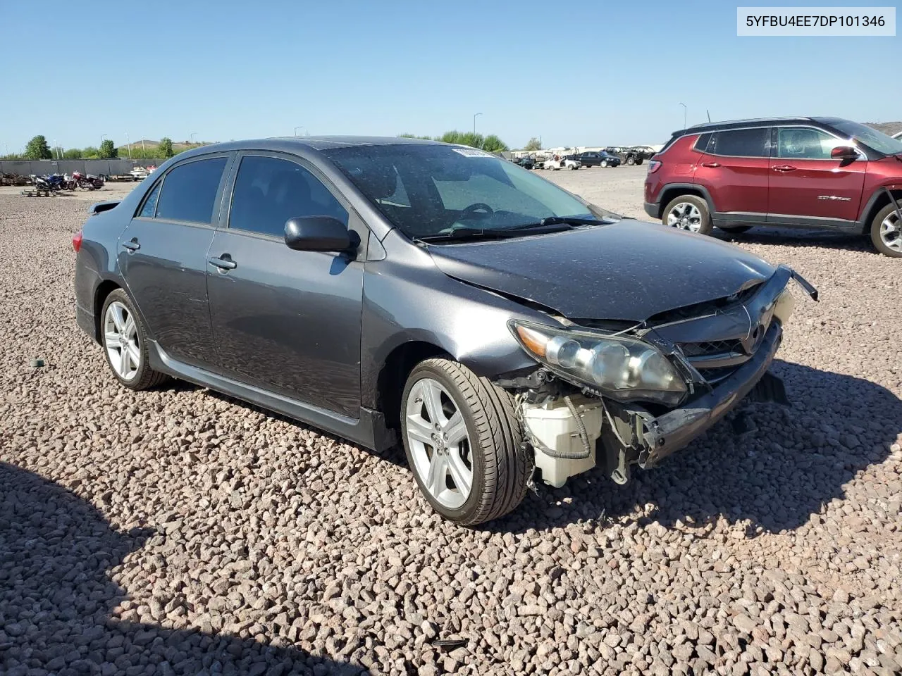 2013 Toyota Corolla Base VIN: 5YFBU4EE7DP101346 Lot: 70008184