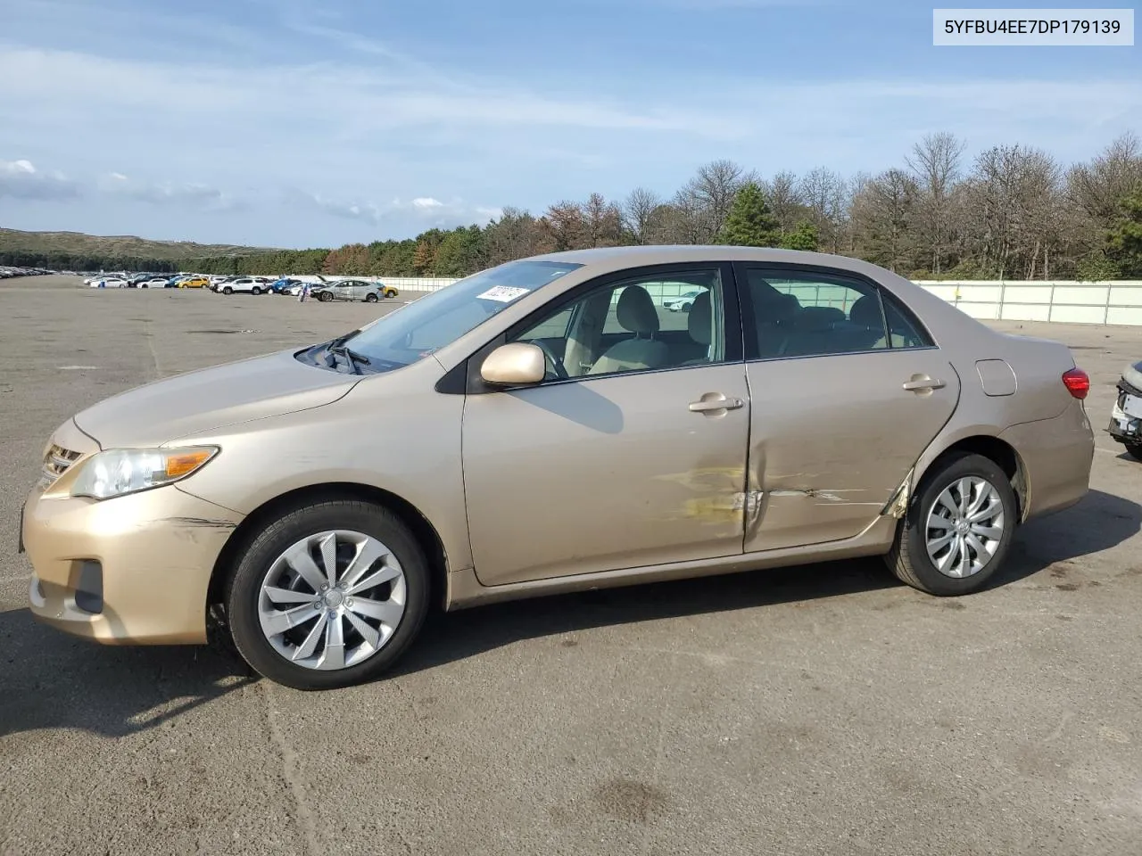 2013 Toyota Corolla Base VIN: 5YFBU4EE7DP179139 Lot: 70029174