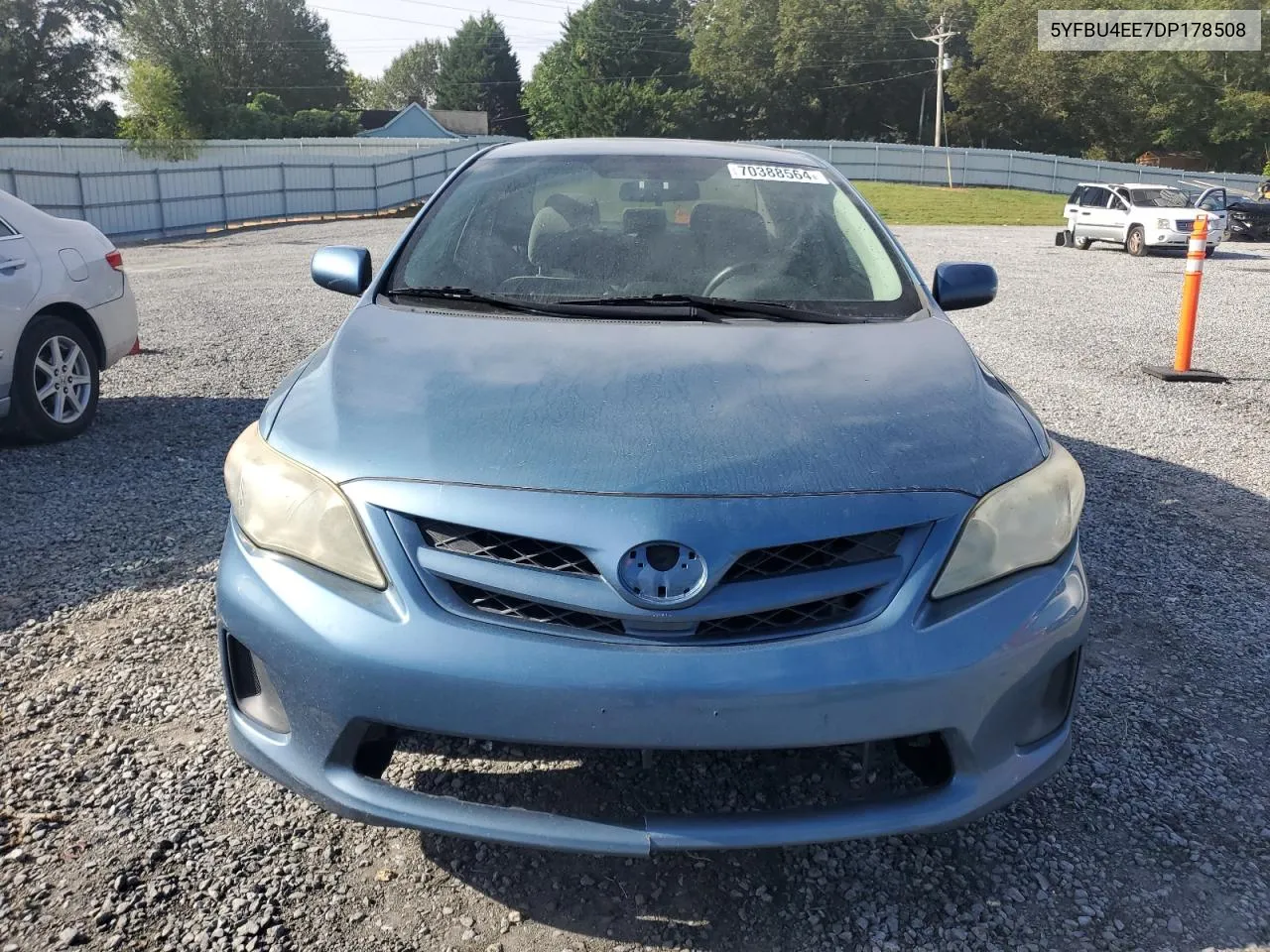 5YFBU4EE7DP178508 2013 Toyota Corolla Base