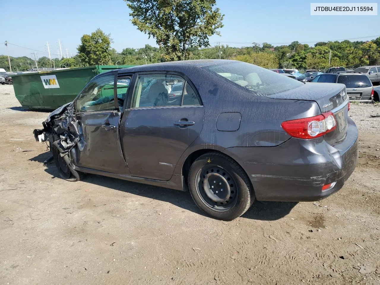 2013 Toyota Corolla Base VIN: JTDBU4EE2DJ115594 Lot: 70420274