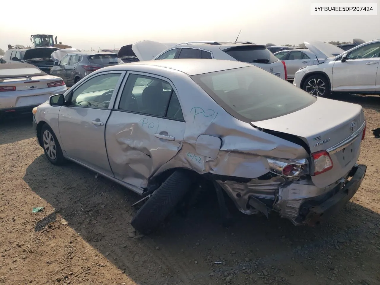 5YFBU4EE5DP207424 2013 Toyota Corolla Base