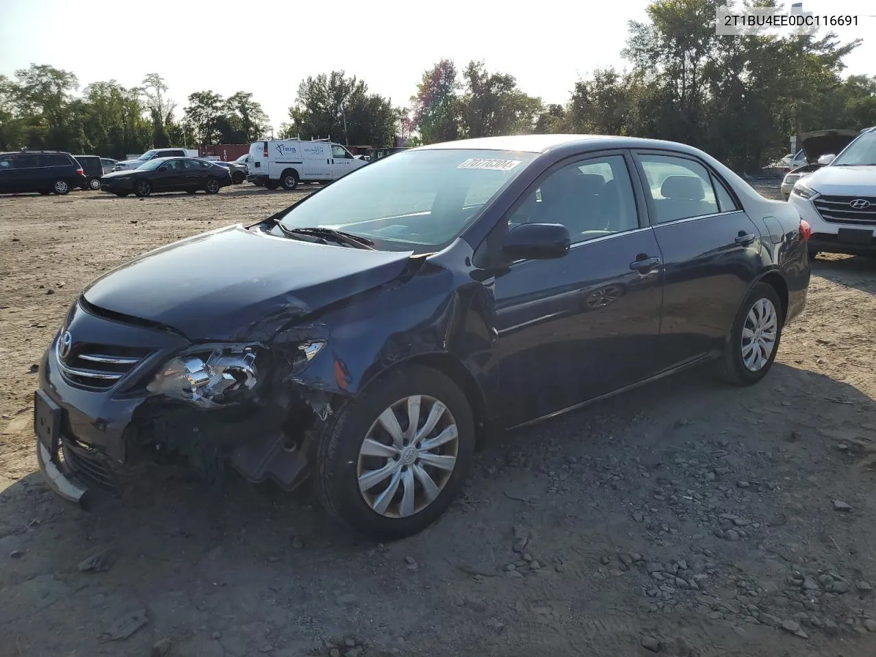 2T1BU4EE0DC116691 2013 Toyota Corolla Base