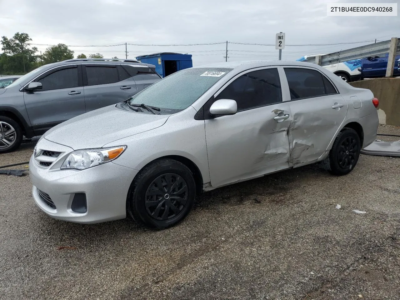 2013 Toyota Corolla Base VIN: 2T1BU4EE0DC940268 Lot: 70816694