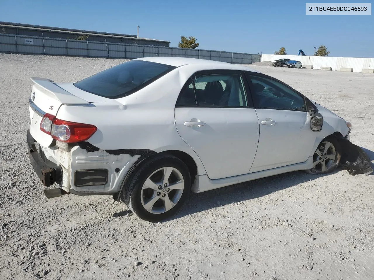 2013 Toyota Corolla Base VIN: 2T1BU4EE0DC046593 Lot: 70844874