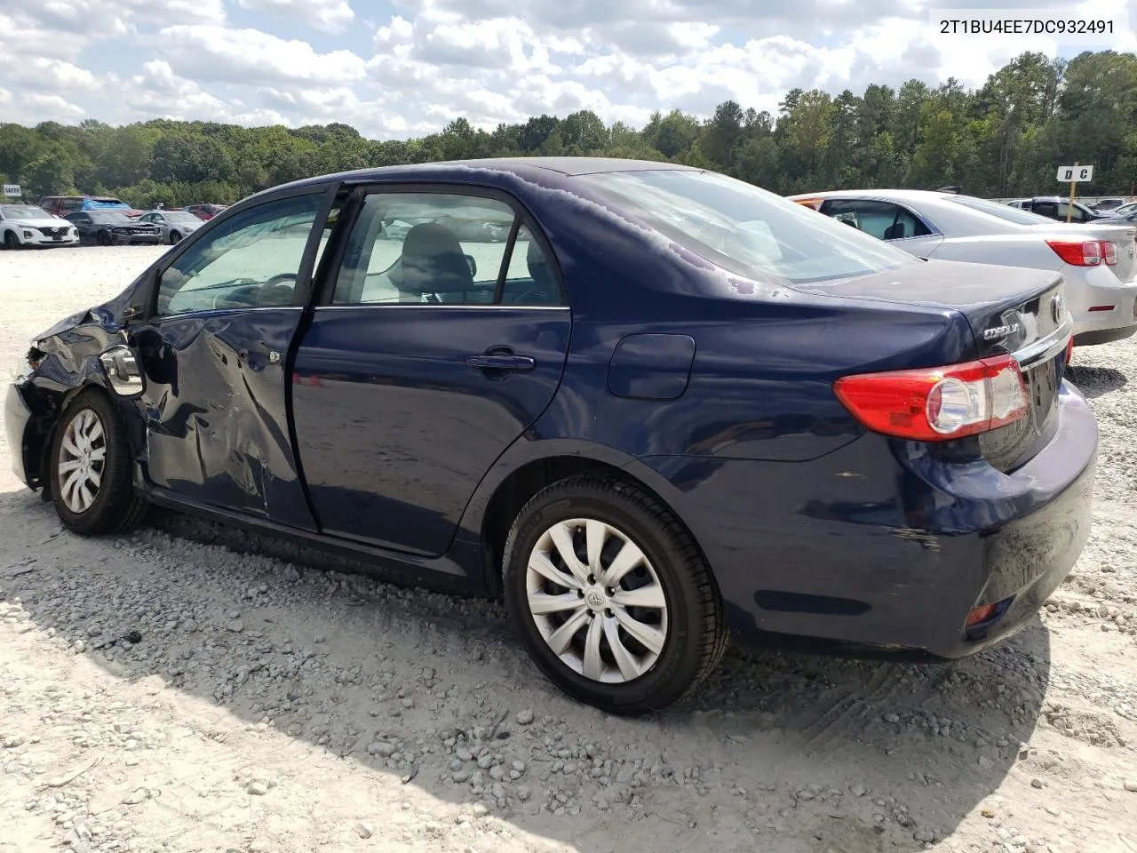 2013 Toyota Corolla Base VIN: 2T1BU4EE7DC932491 Lot: 70921984