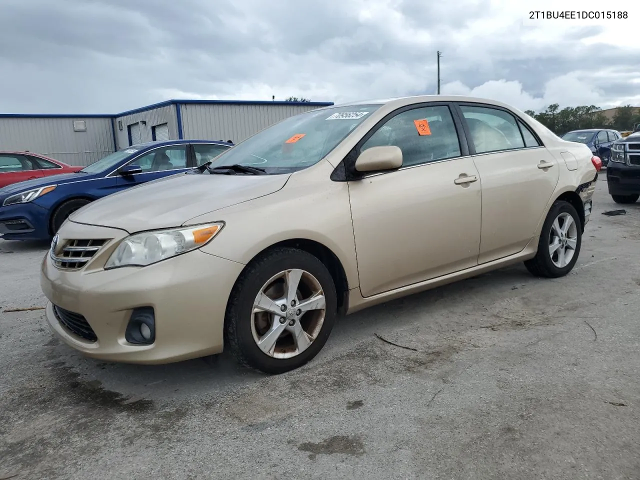 2013 Toyota Corolla Base VIN: 2T1BU4EE1DC015188 Lot: 70956254