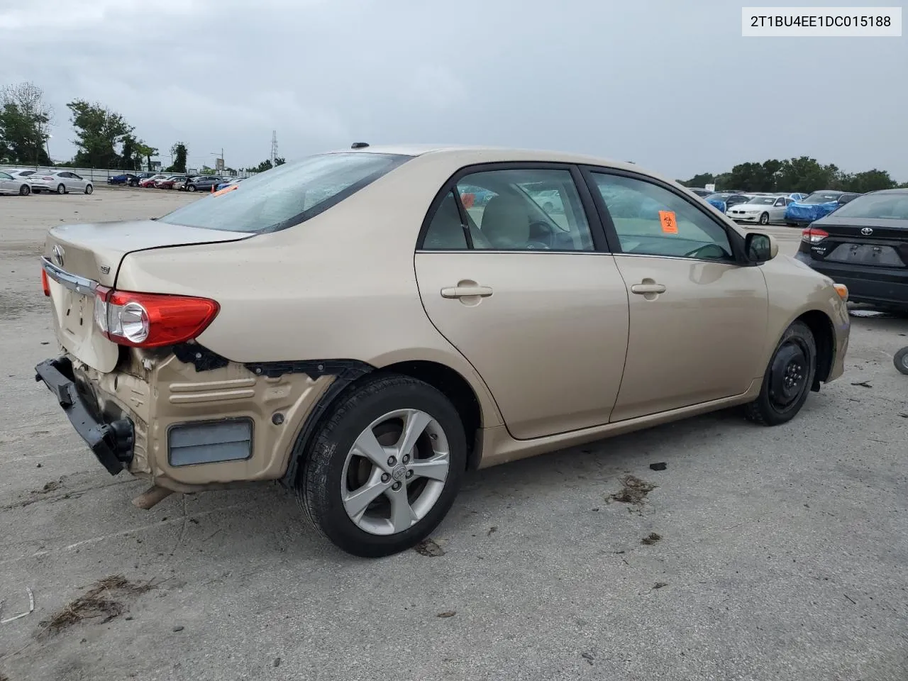 2013 Toyota Corolla Base VIN: 2T1BU4EE1DC015188 Lot: 70956254