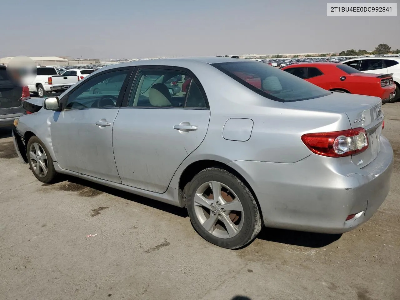 2013 Toyota Corolla Base VIN: 2T1BU4EE0DC992841 Lot: 71340454