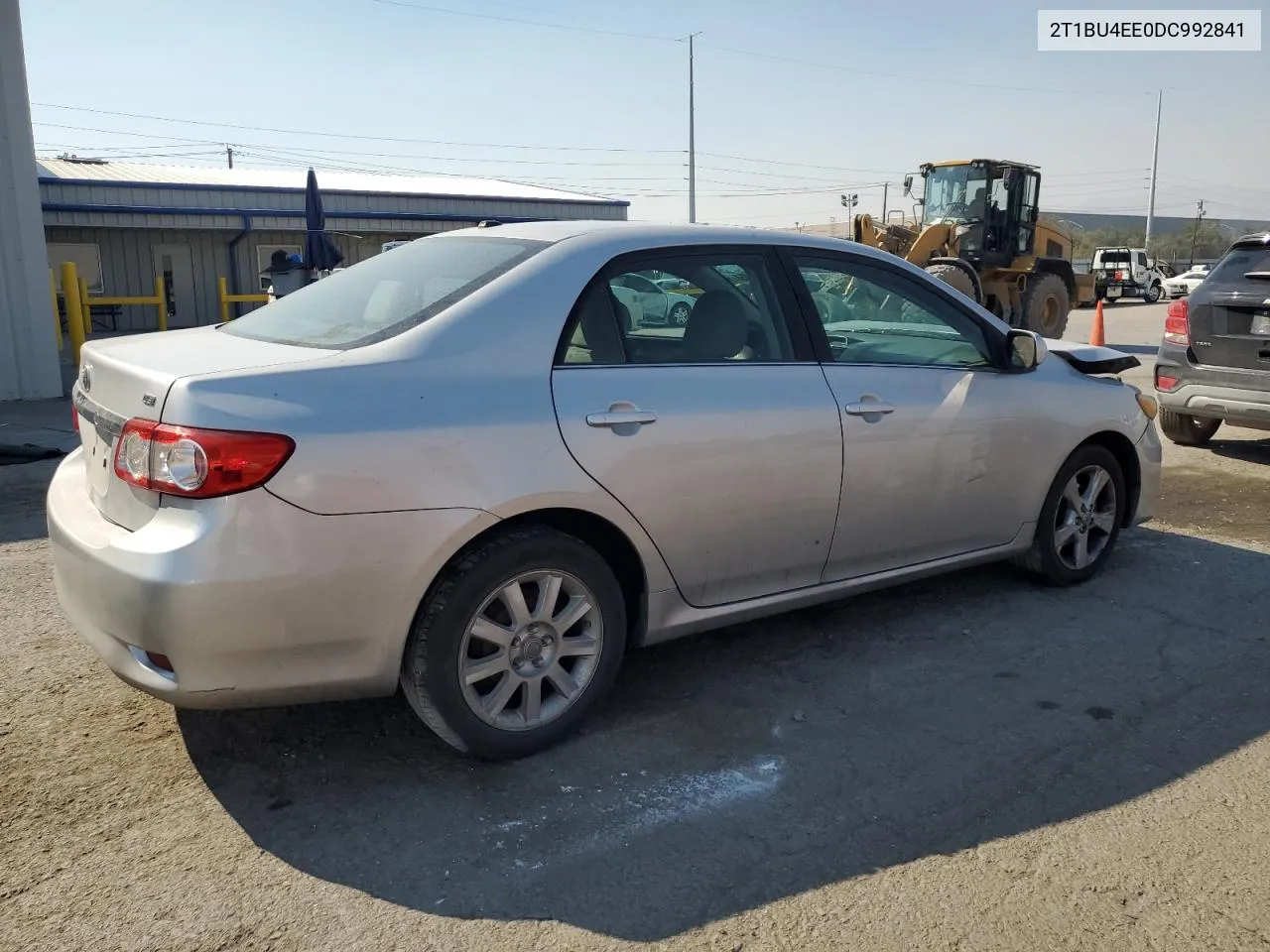 2013 Toyota Corolla Base VIN: 2T1BU4EE0DC992841 Lot: 71340454