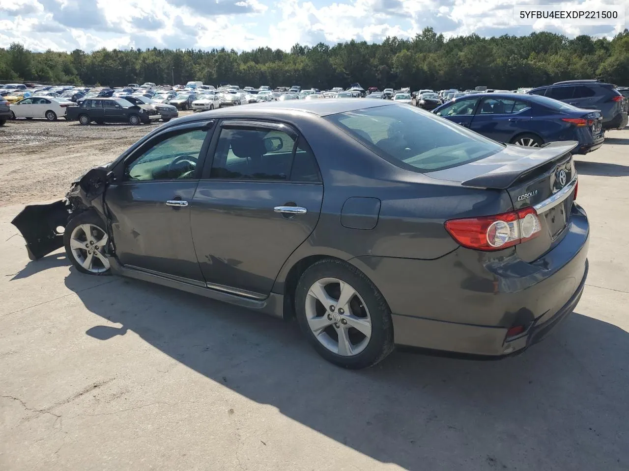 2013 Toyota Corolla Base VIN: 5YFBU4EEXDP221500 Lot: 71401854