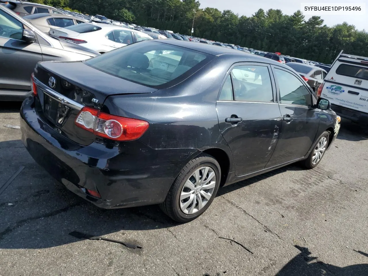 2013 Toyota Corolla Base VIN: 5YFBU4EE1DP195496 Lot: 71412844