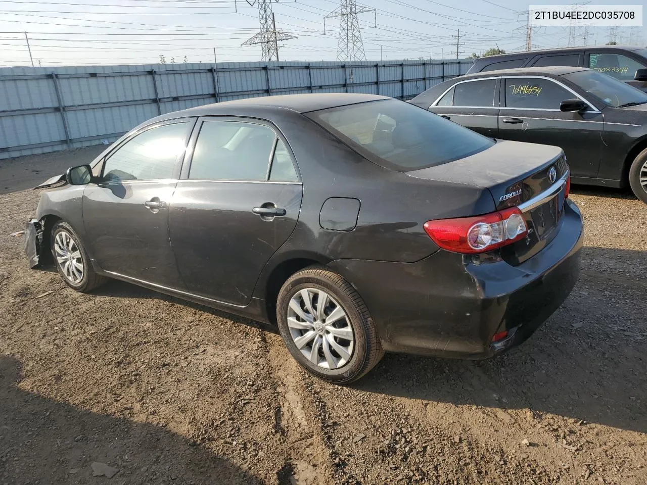 2013 Toyota Corolla Base VIN: 2T1BU4EE2DC035708 Lot: 71449724