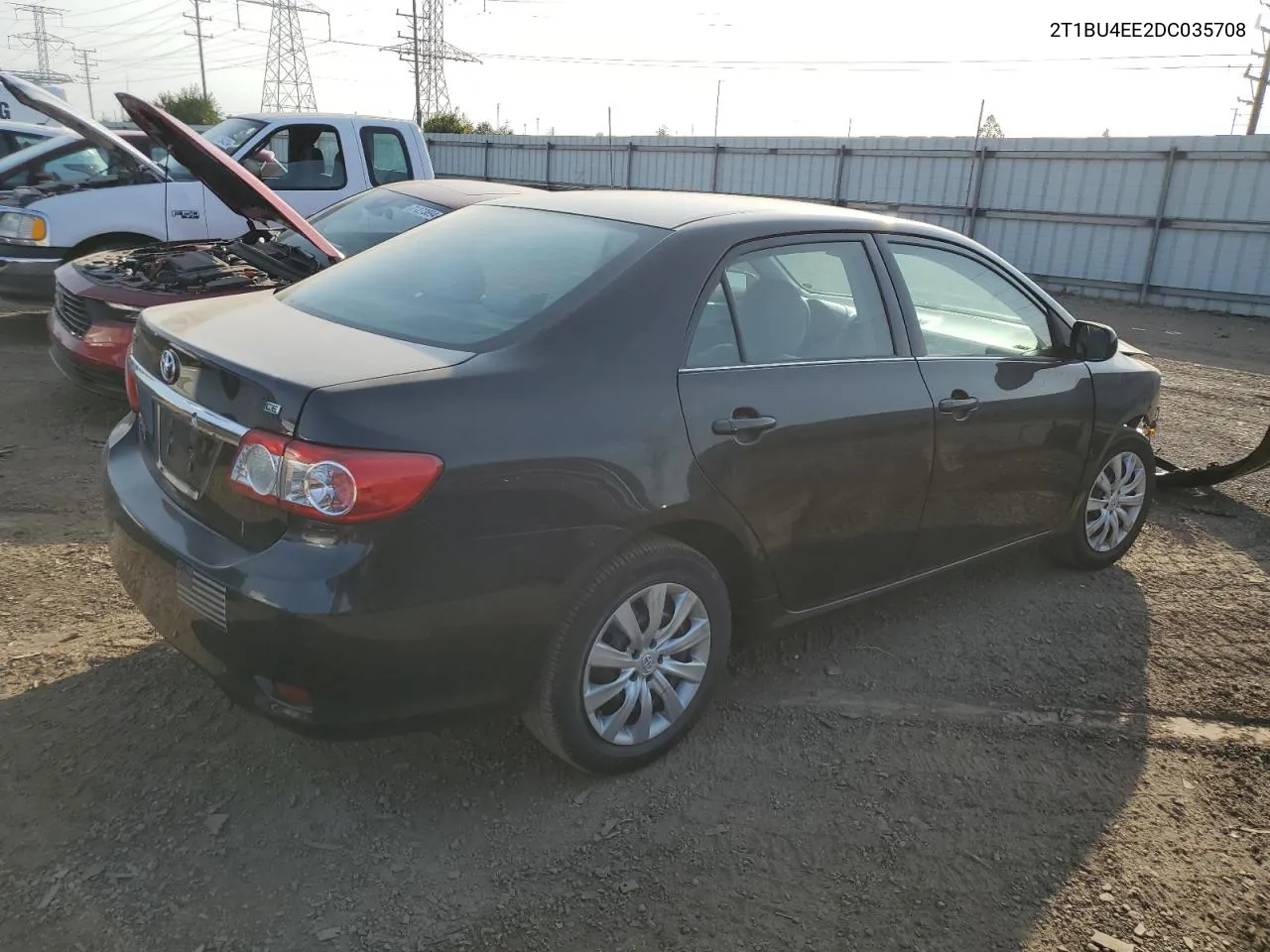 2013 Toyota Corolla Base VIN: 2T1BU4EE2DC035708 Lot: 71449724