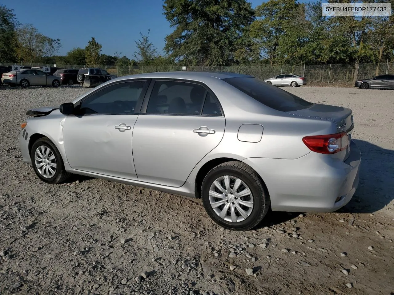 2013 Toyota Corolla Base VIN: 5YFBU4EE8DP177433 Lot: 71579404