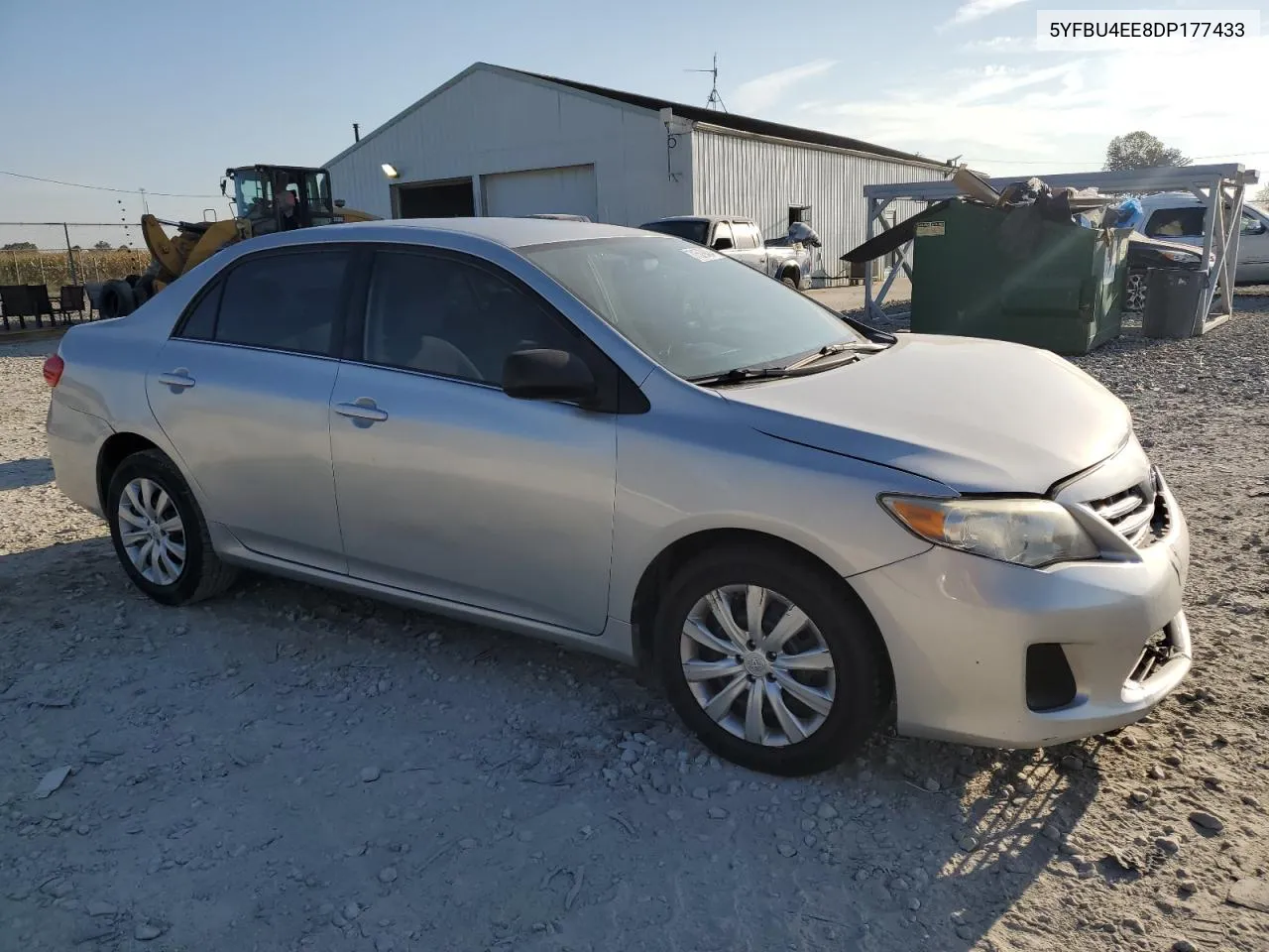 2013 Toyota Corolla Base VIN: 5YFBU4EE8DP177433 Lot: 71579404