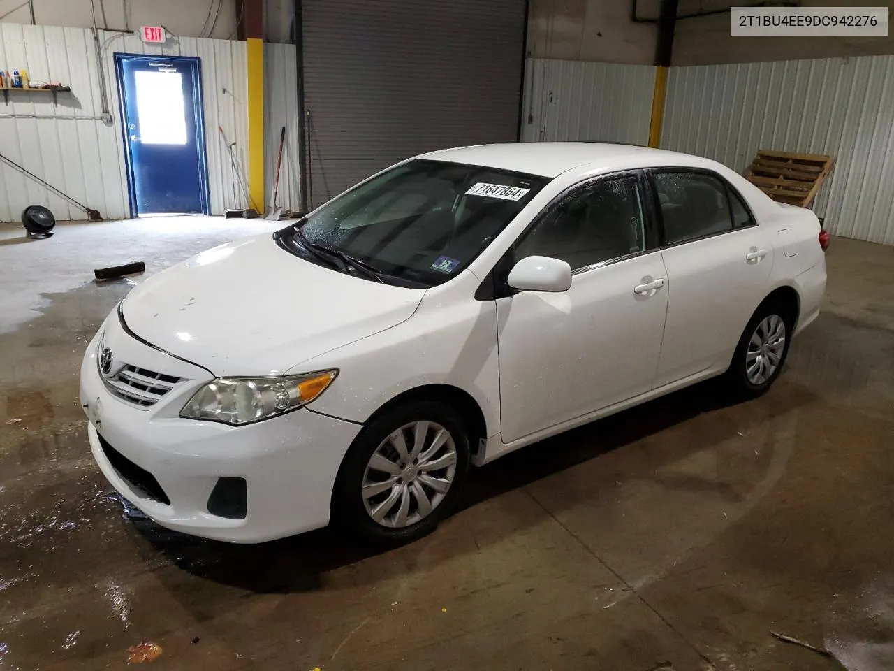 2013 Toyota Corolla Base VIN: 2T1BU4EE9DC942276 Lot: 71647864