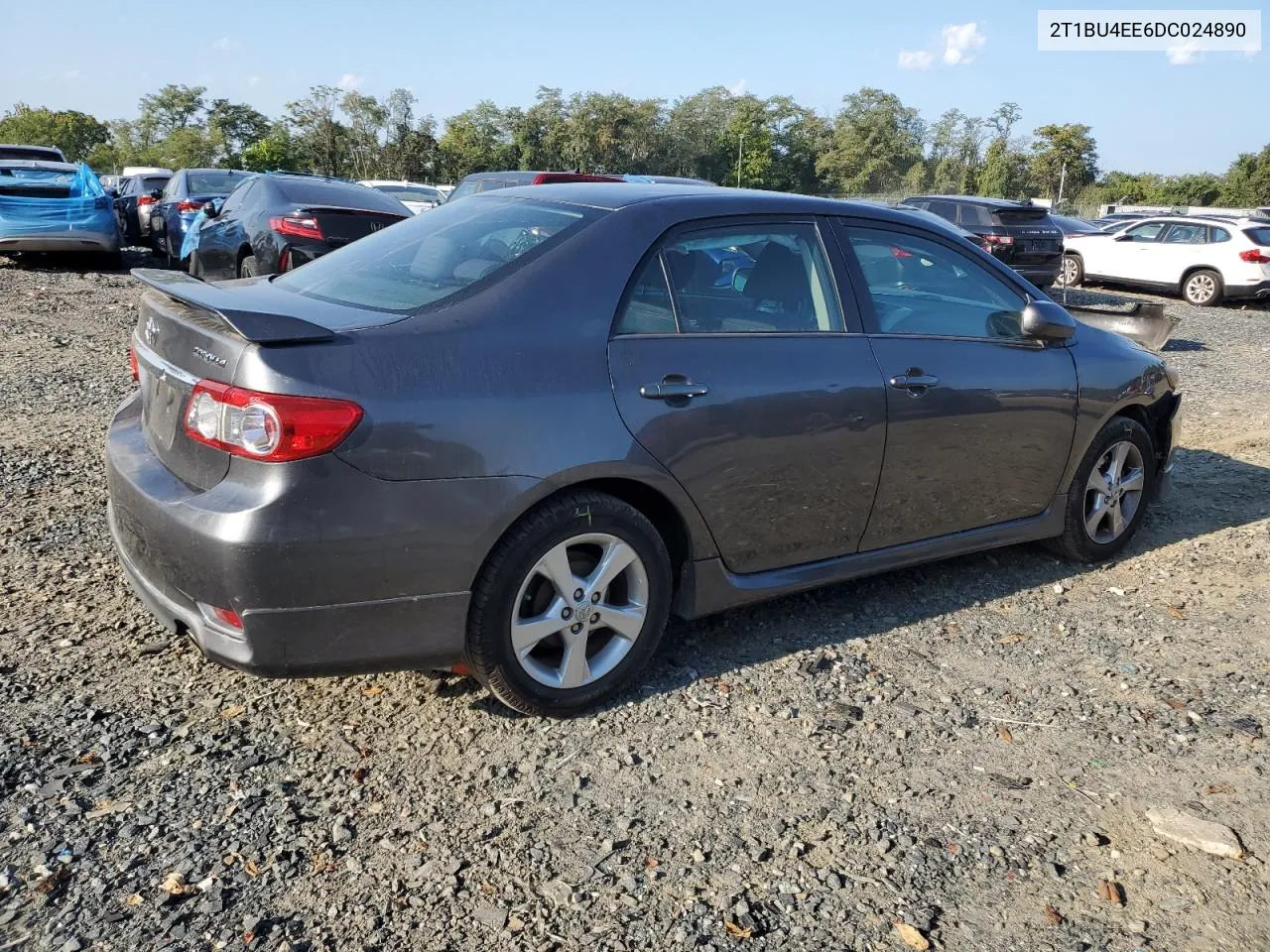 2T1BU4EE6DC024890 2013 Toyota Corolla Base