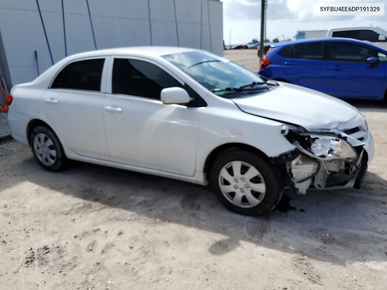 2013 Toyota Corolla Base VIN: 5YFBU4EE6DP191329 Lot: 72019284