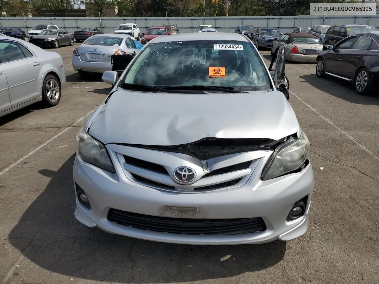 2T1BU4EE0DC965395 2013 Toyota Corolla Base