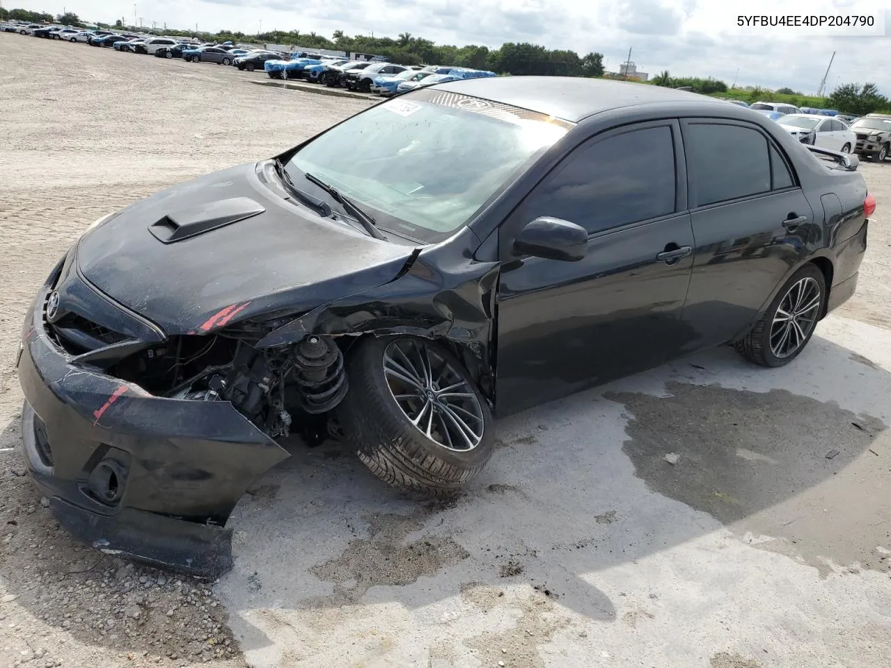 2013 Toyota Corolla Base VIN: 5YFBU4EE4DP204790 Lot: 72087884