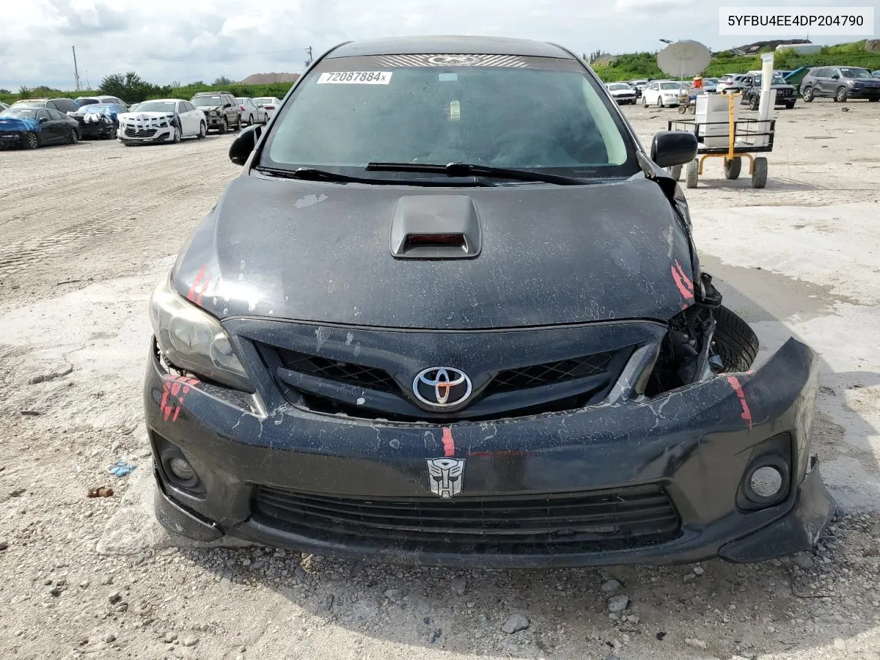 2013 Toyota Corolla Base VIN: 5YFBU4EE4DP204790 Lot: 72087884