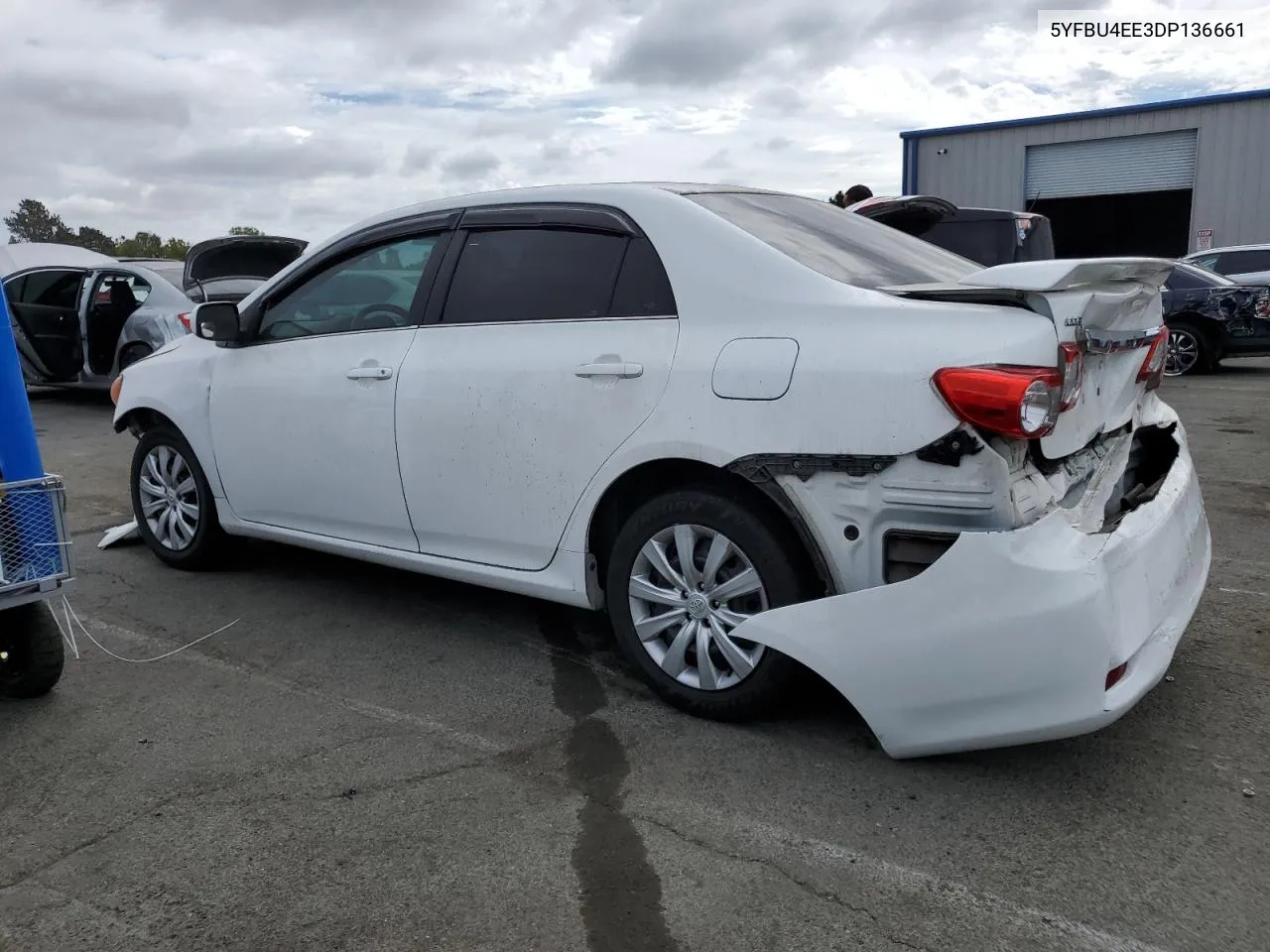 2013 Toyota Corolla Base VIN: 5YFBU4EE3DP136661 Lot: 72207874