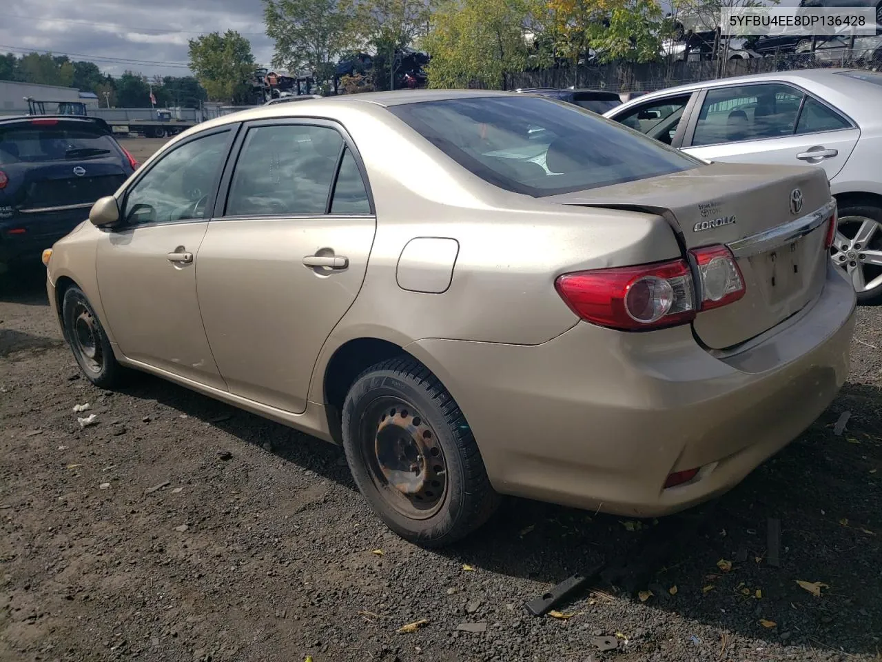 5YFBU4EE8DP136428 2013 Toyota Corolla Base