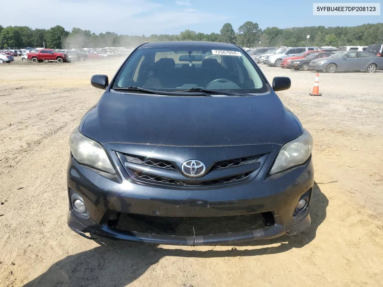 5YFBU4EE7DP208123 2013 Toyota Corolla Base