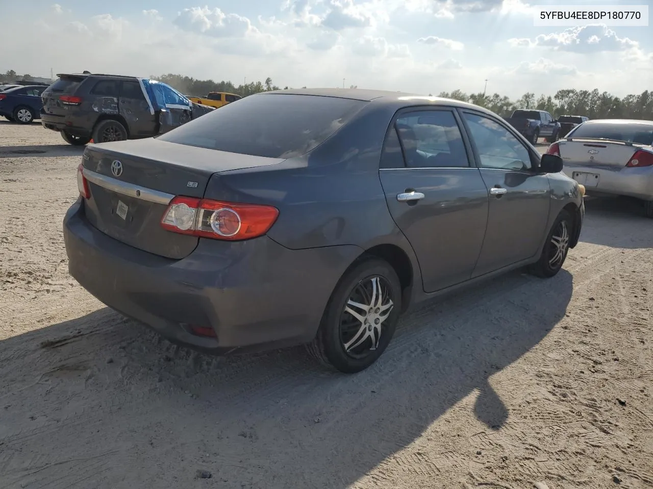 2013 Toyota Corolla Base VIN: 5YFBU4EE8DP180770 Lot: 72568484