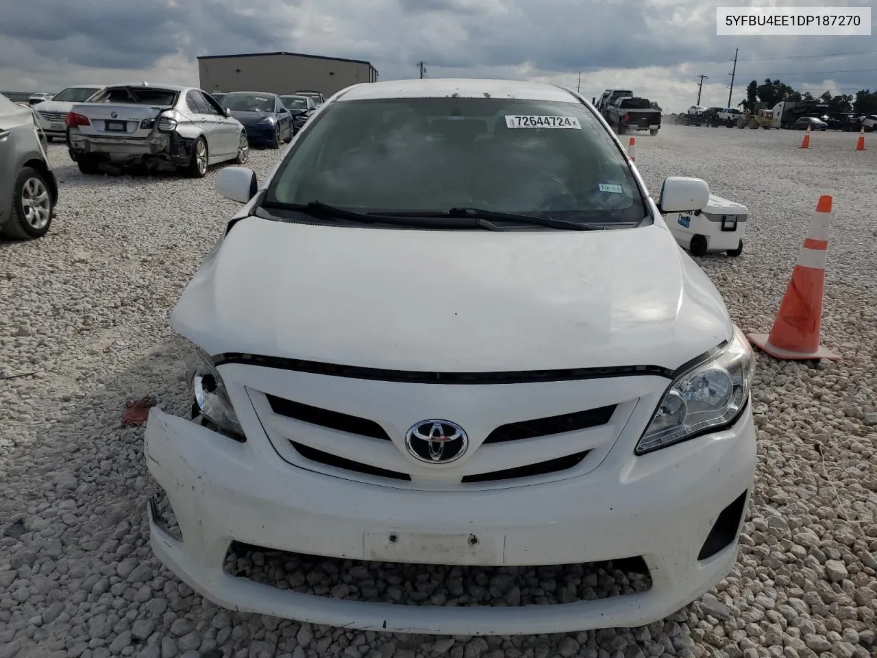 5YFBU4EE1DP187270 2013 Toyota Corolla Base