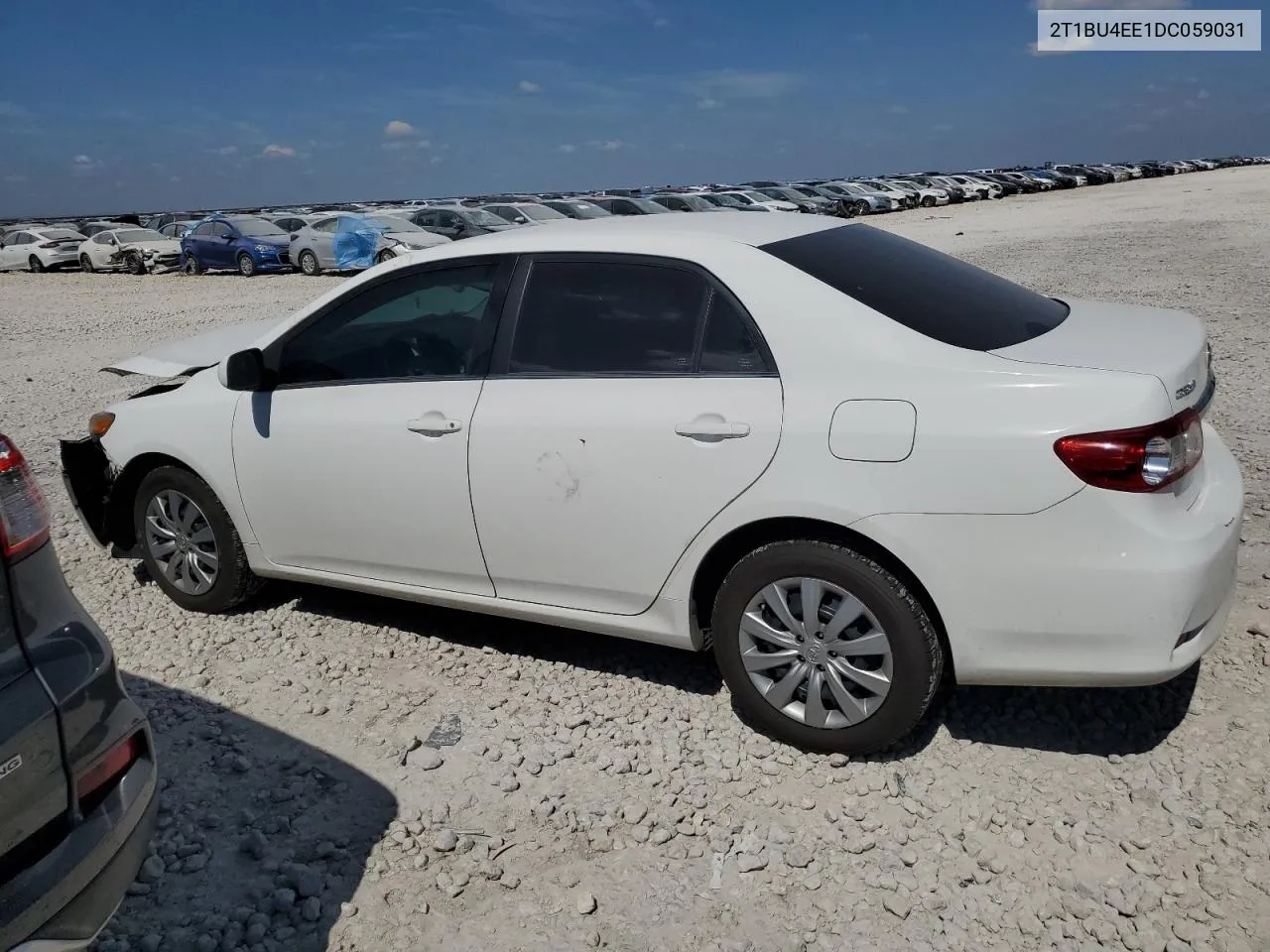 2013 Toyota Corolla Base VIN: 2T1BU4EE1DC059031 Lot: 72648194