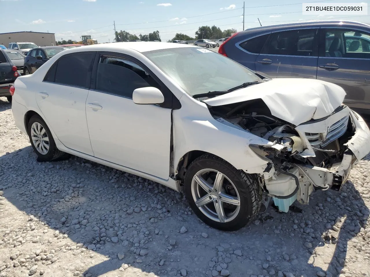 2013 Toyota Corolla Base VIN: 2T1BU4EE1DC059031 Lot: 72648194