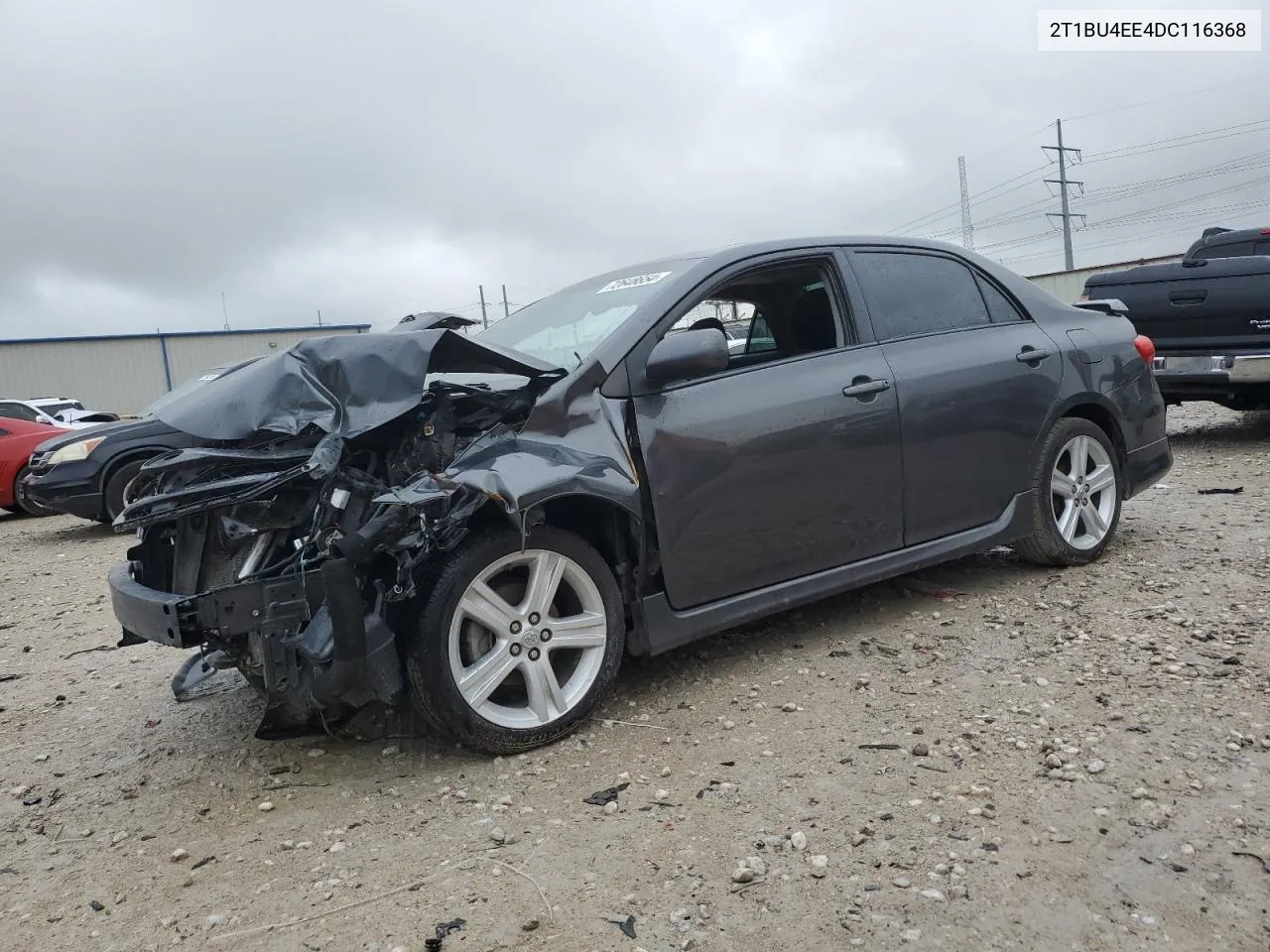 2013 Toyota Corolla Base VIN: 2T1BU4EE4DC116368 Lot: 72648654