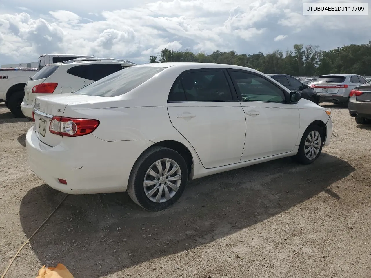 2013 Toyota Corolla Base VIN: JTDBU4EE2DJ119709 Lot: 72722064