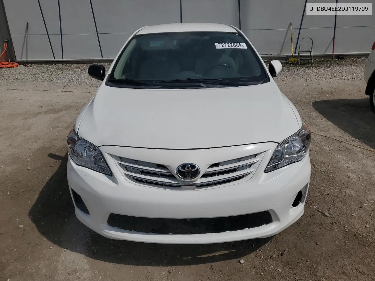 2013 Toyota Corolla Base VIN: JTDBU4EE2DJ119709 Lot: 72722064