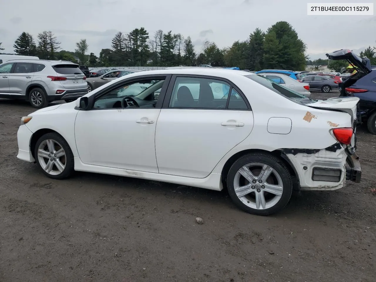 2013 Toyota Corolla Base VIN: 2T1BU4EE0DC115279 Lot: 72800594