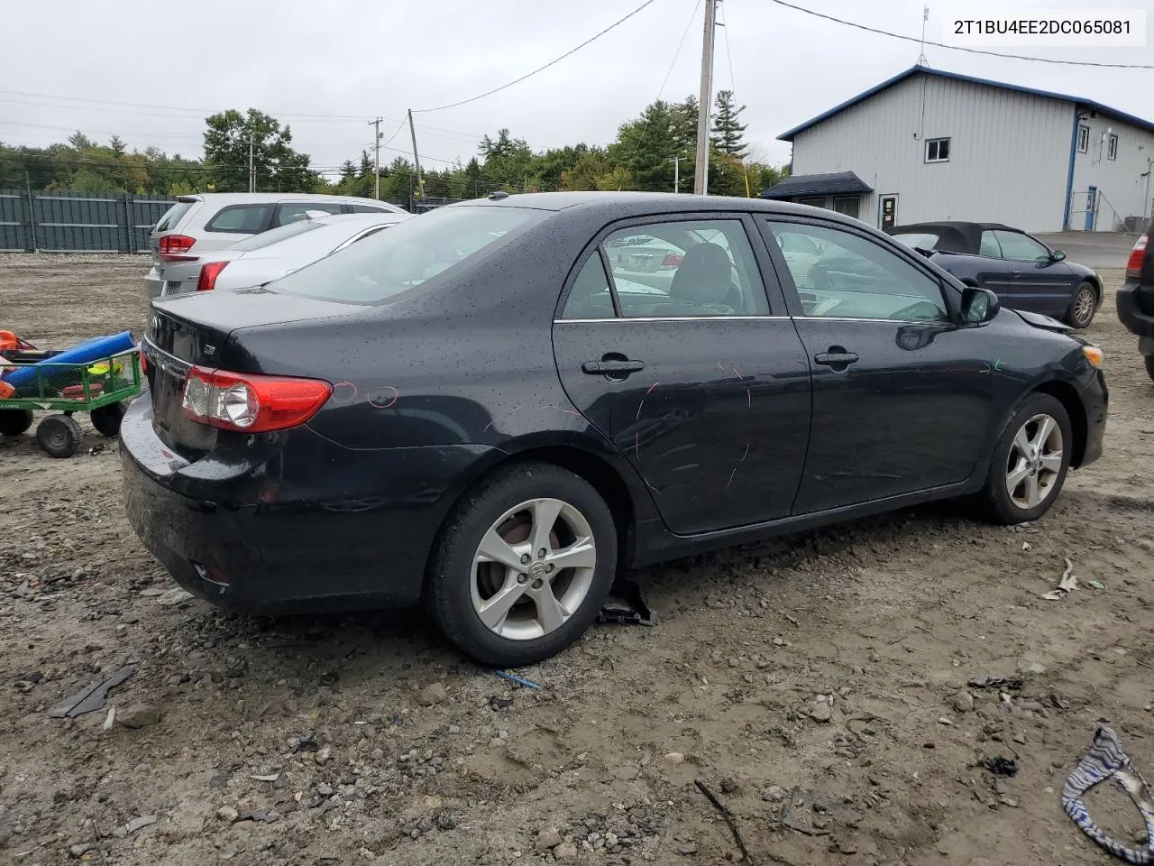 2013 Toyota Corolla Base VIN: 2T1BU4EE2DC065081 Lot: 72934384