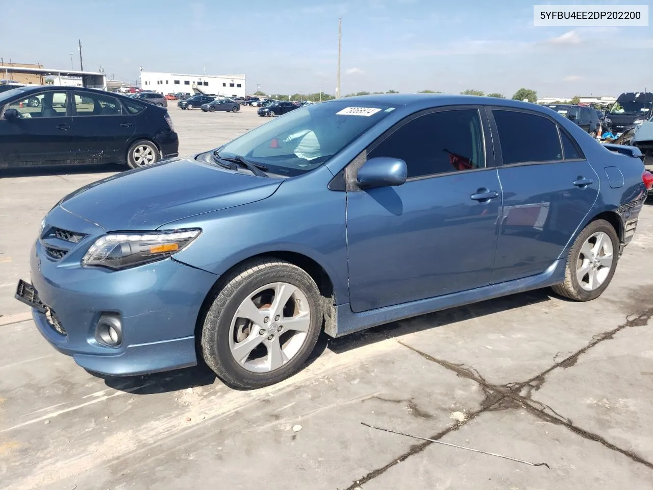 2013 Toyota Corolla Base VIN: 5YFBU4EE2DP202200 Lot: 73066614