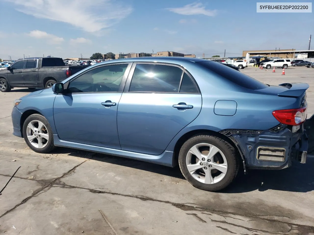 2013 Toyota Corolla Base VIN: 5YFBU4EE2DP202200 Lot: 73066614