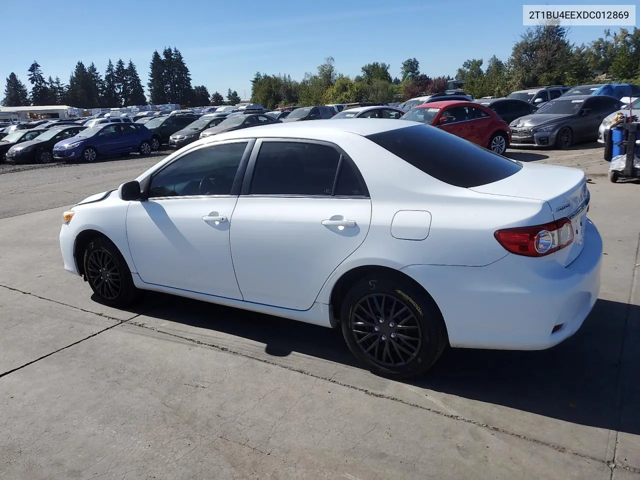 2013 Toyota Corolla Base VIN: 2T1BU4EEXDC012869 Lot: 73174454